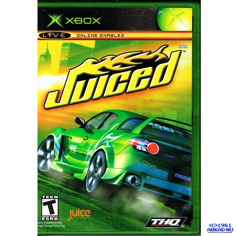 JUICED XBOX NTSC USA