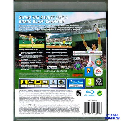 GRAND SLAM TENNIS 2 PS3