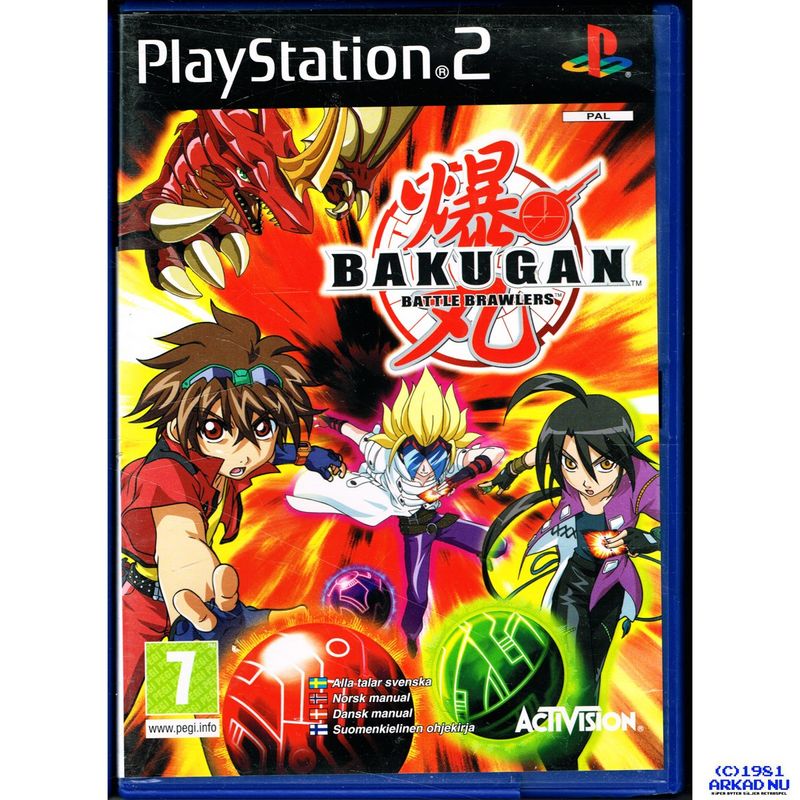 BAKUGAN BATTLE BRAWLERS PS2