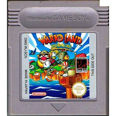 SUPER MARIO LAND 3 WARIO LAND GAMEBOY SCN