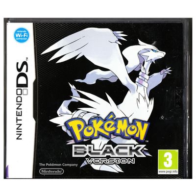 POKEMON BLACK VERSION DS SVENSK UTGÅVA