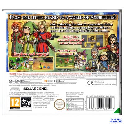 DRAGON QUEST VII FRAGMENTS OF THE FORGOTTEN PAST 3DS