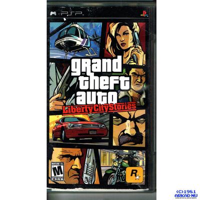 GRAND THEFT AUTO LIBERTY CITY STORIES PSP USA