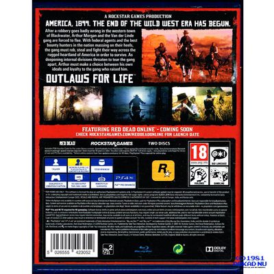 RED DEAD REDEMPTION II PS4