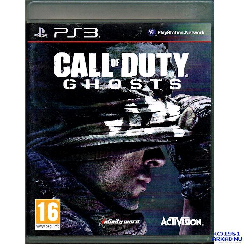 CALL OF DUTY GHOSTS PS3