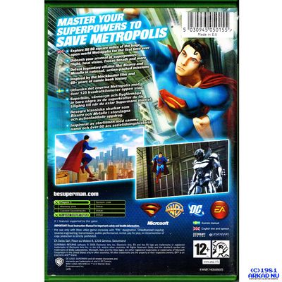 SUPERMAN RETURNS XBOX