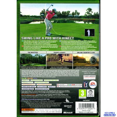 TIGER WOODS PGA TOUR 13 XBOX 360