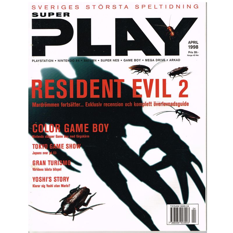 SUPER PLAY APRIL 1998