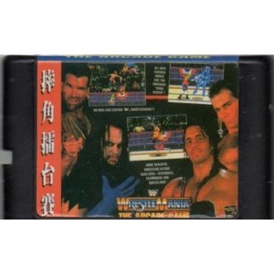 WRESTLE MANIA THE ARCADE GAME MEGADRIVE BOOTLEG