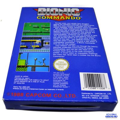 BIONIC COMMANDO NES SCN