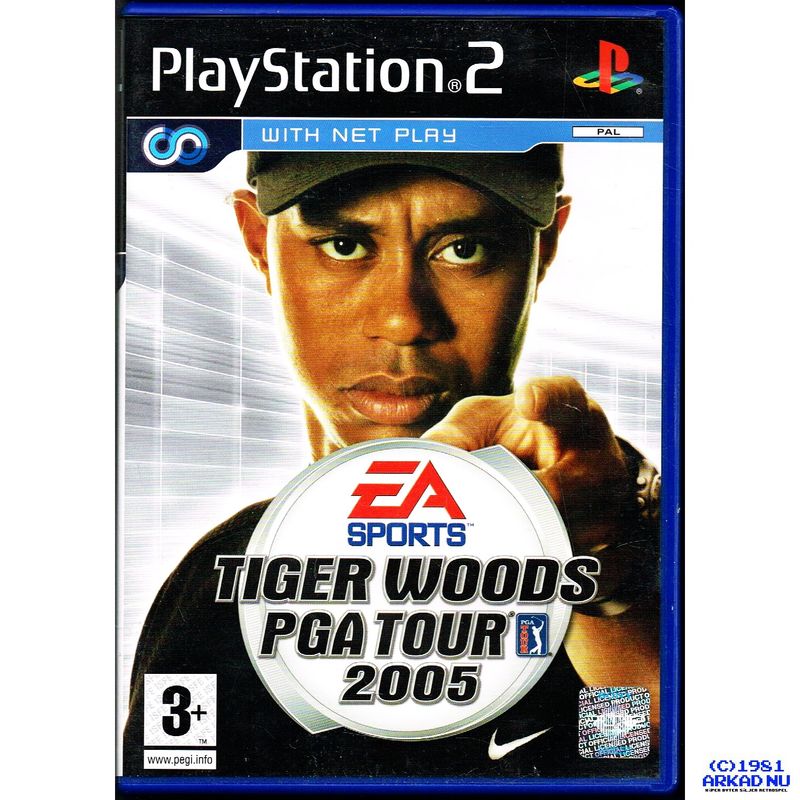 TIGER WOODS PGA TOUR 2005 PS2