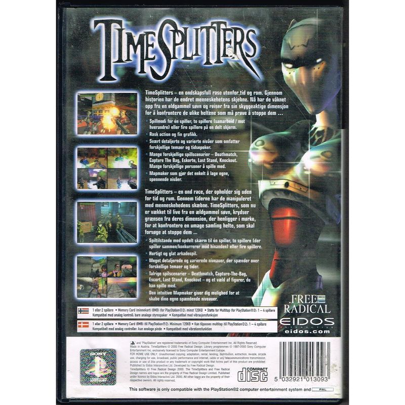 TIME SPLITTERS PS2