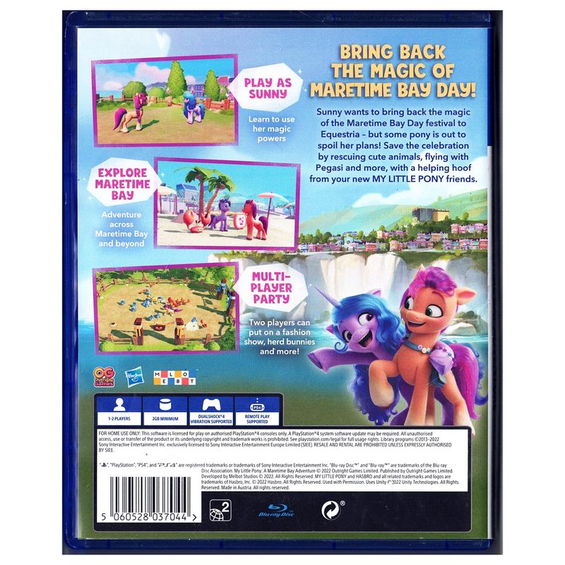 MY LITTLE PONY A MARETIME BAY ADVENTURE PS4