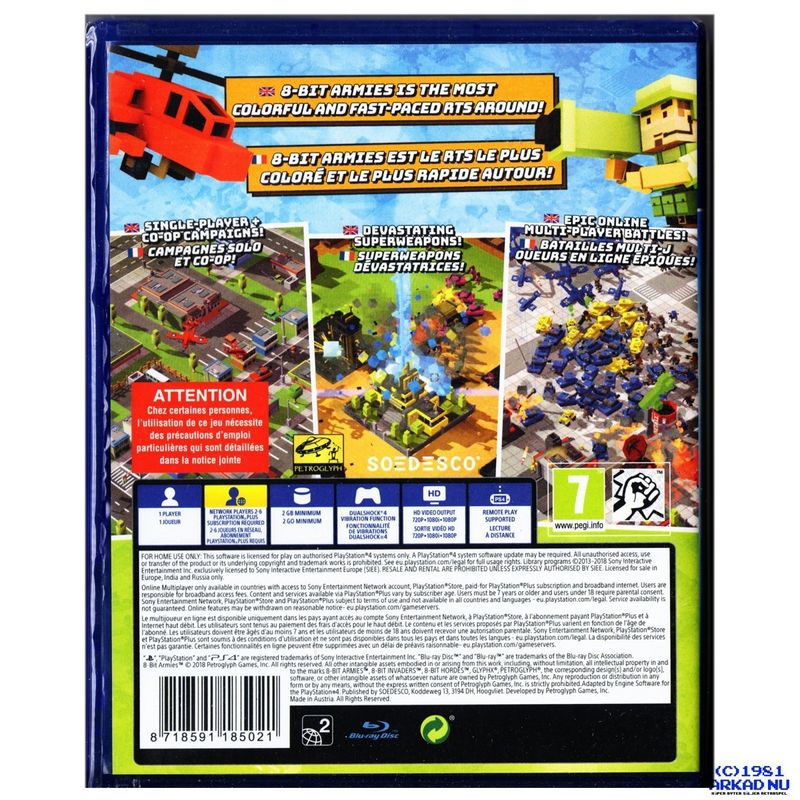 8-BIT ARMIES PS4
