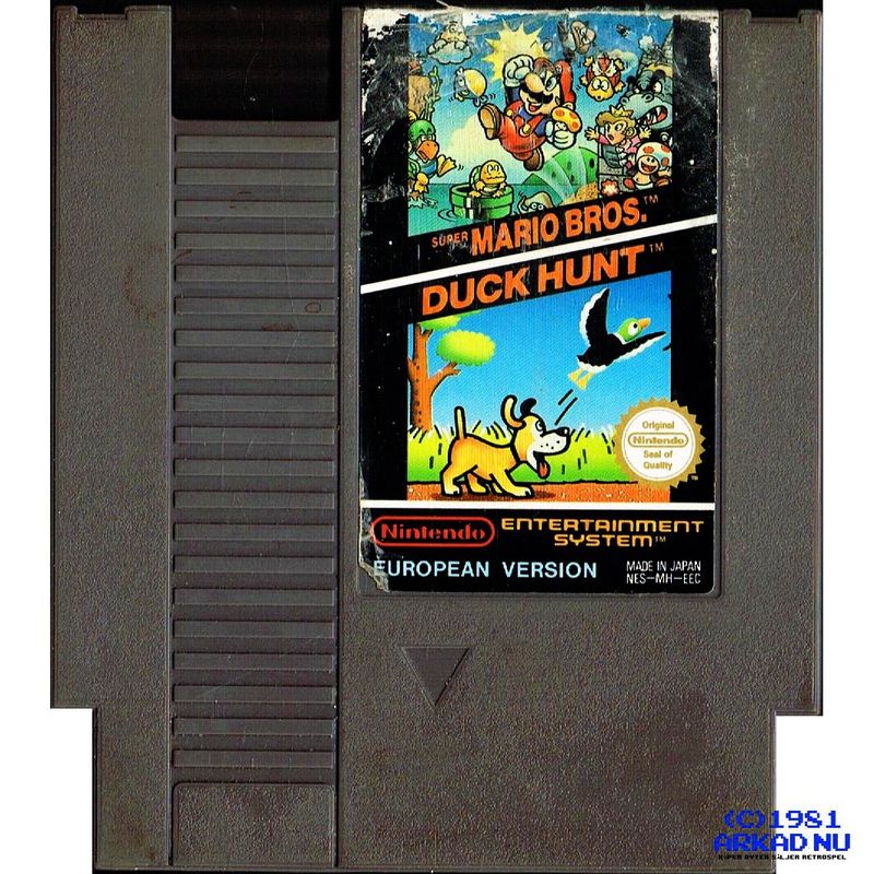 SUPER MARIO BROS + DUCK HUNT NES SCN