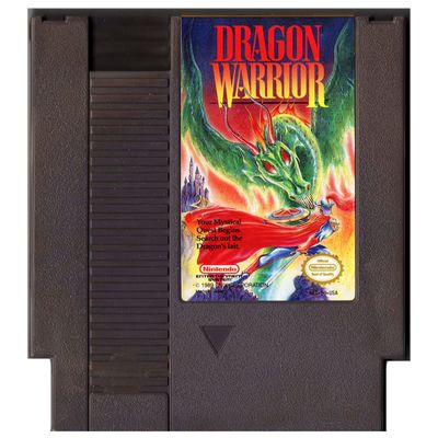 DRAGON WARRIOR NES REV-A USA