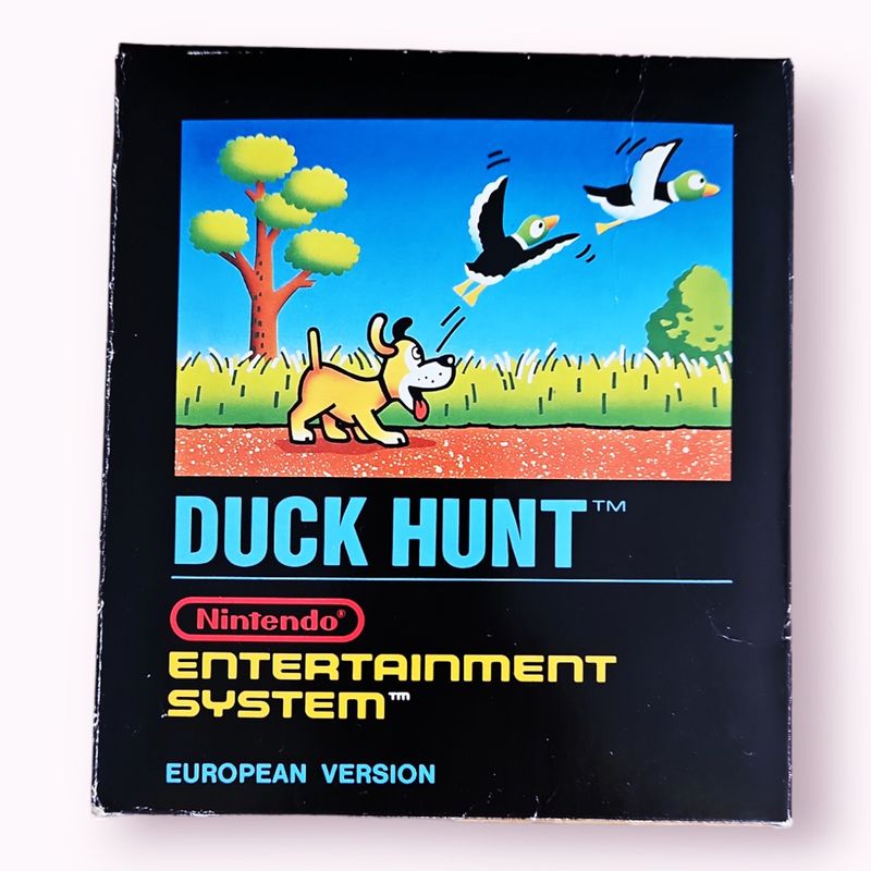 DUCK HUNT NES SCN 5 SKRUVARS FÖRSTA UTGÅVA