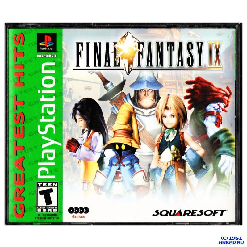 FINAL FANTASY IX PS1 NTSC USA