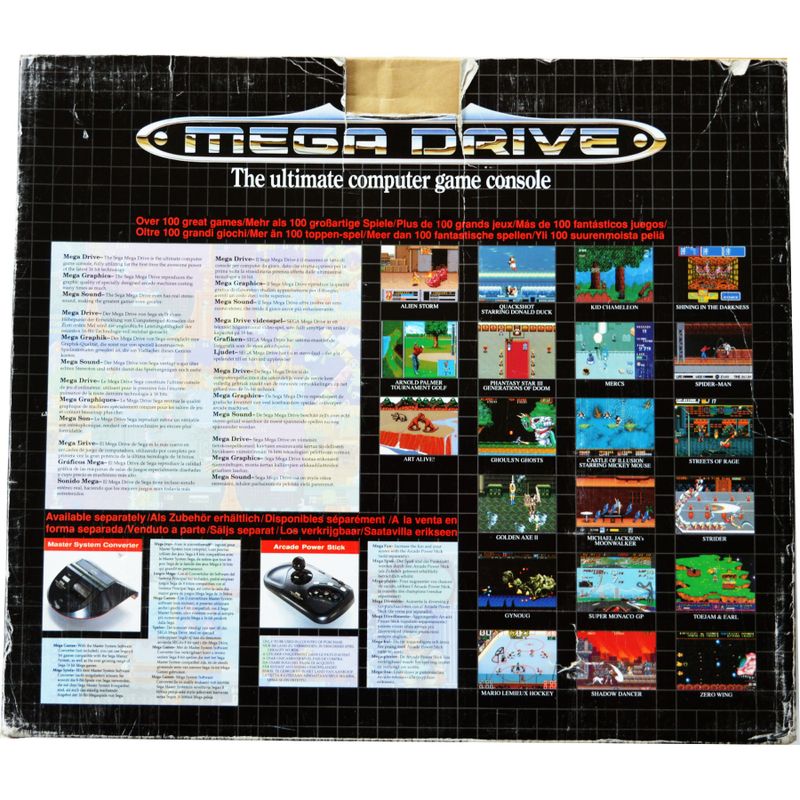 SEGA MEGA DRIVE BASENHET I BOX