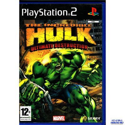 THE INCREDIBLE HULK ULTIMATE DESTRUCTION PS2