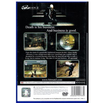 HITMAN 2 SILENT ASSASSIN PS2