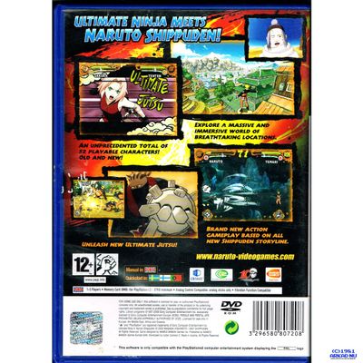 NARUTO SHIPPUDEN ULTIMATE NINJA 4 PS2