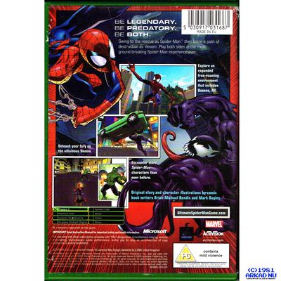 ULTIMATE SPIDER-MAN XBOX