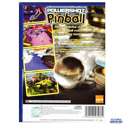 POWERSHOT PINBALL PS2