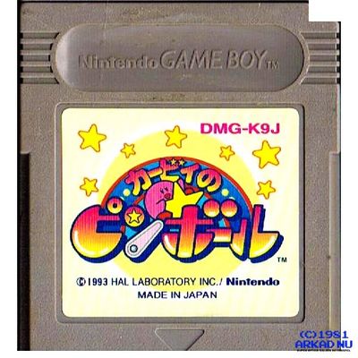 KIRBY NO PINBALL KIRBYS PINBALL LAND GAMEBOY