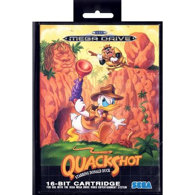 QUACKSHOT STARRING DONALD DUCK MEGADRIVE