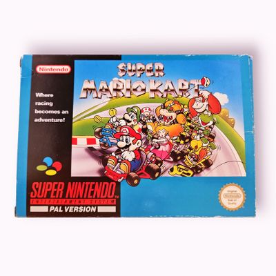 SUPER MARIO KART SNES SCN