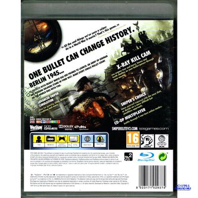 SNIPER ELITE V2 PS3