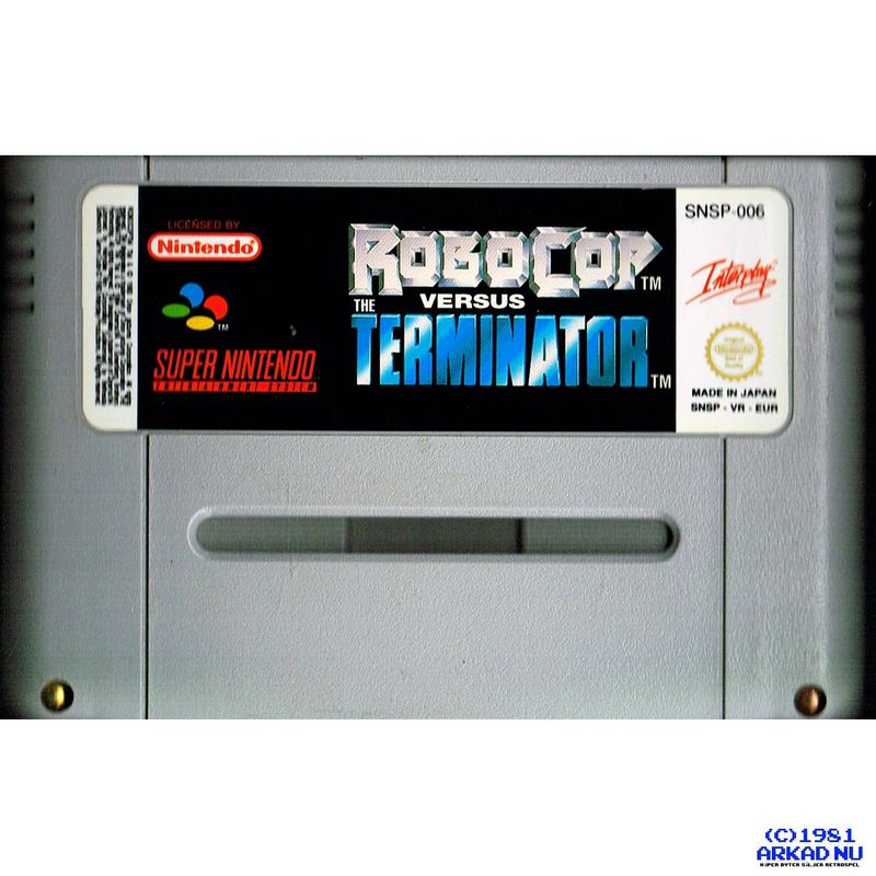 ROBOCOP VERSUS TERMINATOR SNES