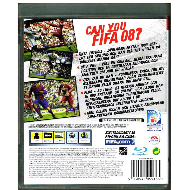 FIFA 08 PS3