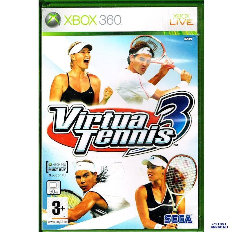 VIRTUA TENNIS 3 XBOX 360