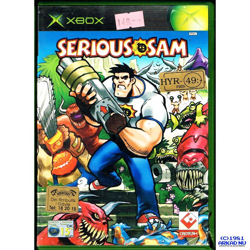 SERIOUS SAM XBOX