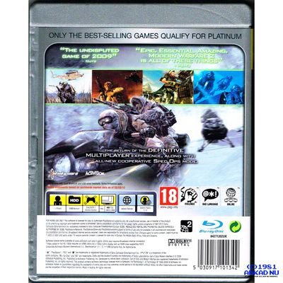 CALL OF DUTY MODERN WARFARE 2 PS3