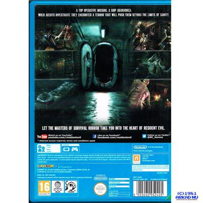 RESIDENT EVIL REVELATIONS WII U