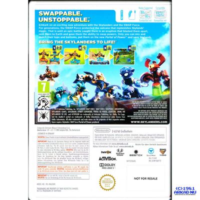 SKYLANDERS SWAP FORCE WII