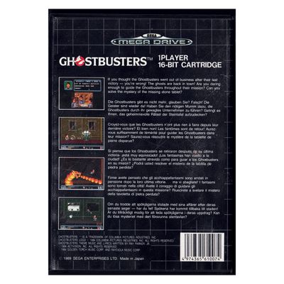 GHOSTBUSTERS MEGADRIVE