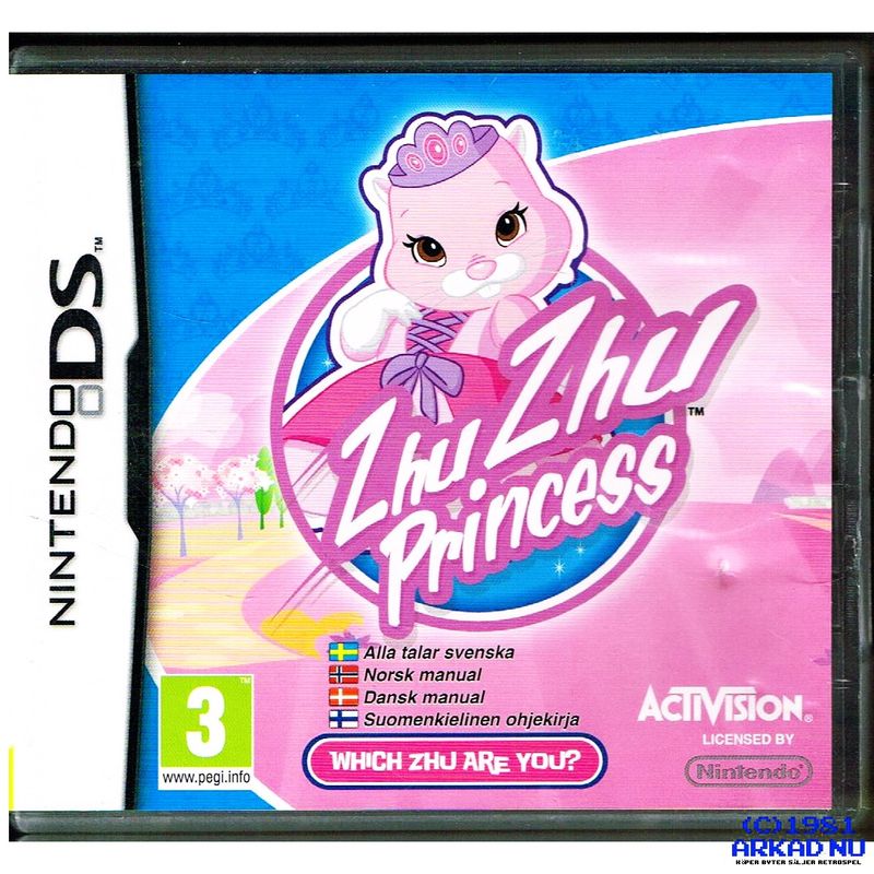 ZHU ZHU PRINCESS DS