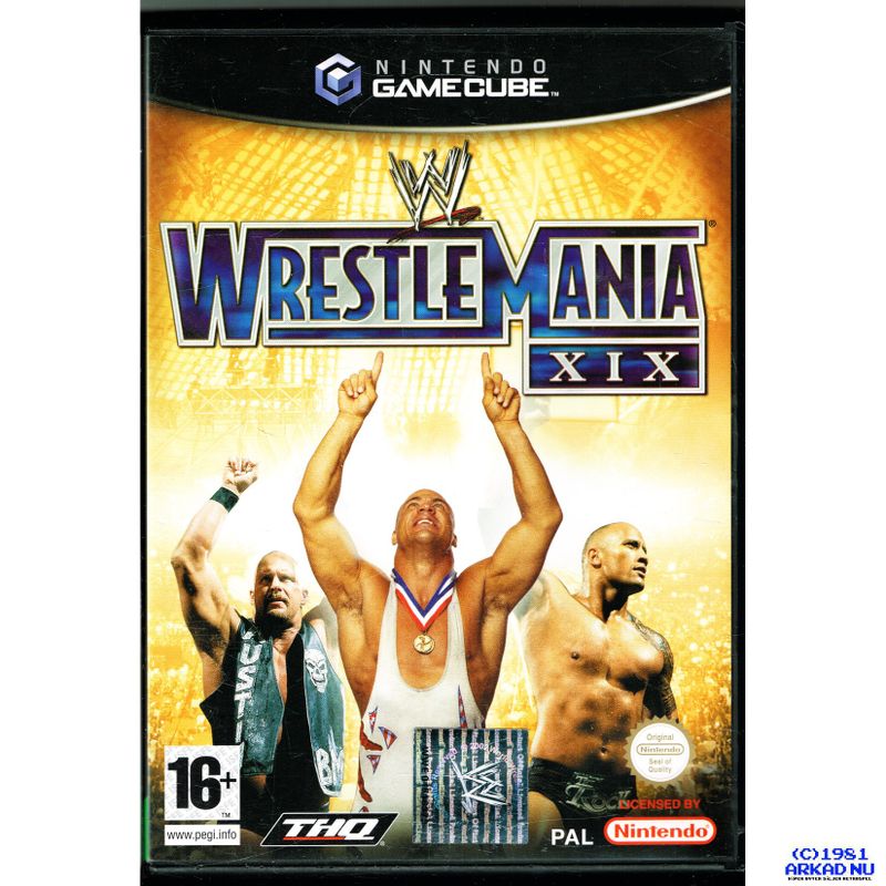 WWE WRESTLEMANIA MIX XIX GAMECUBE