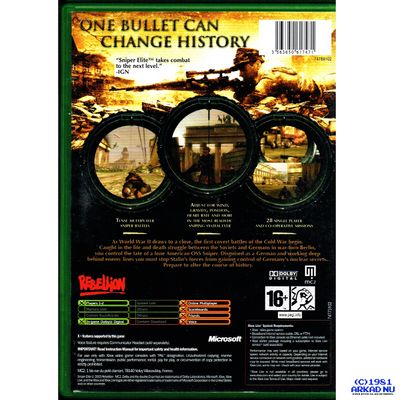 SNIPER ELITE XBOX