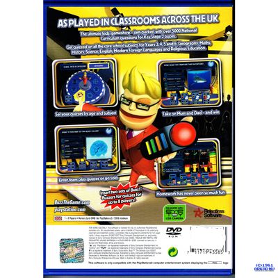 BUZZ THE SCHOOLS QUIZ PS2