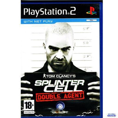 TOM CLANCYS SPLINTER CELL DOUBLE AGENT PS2