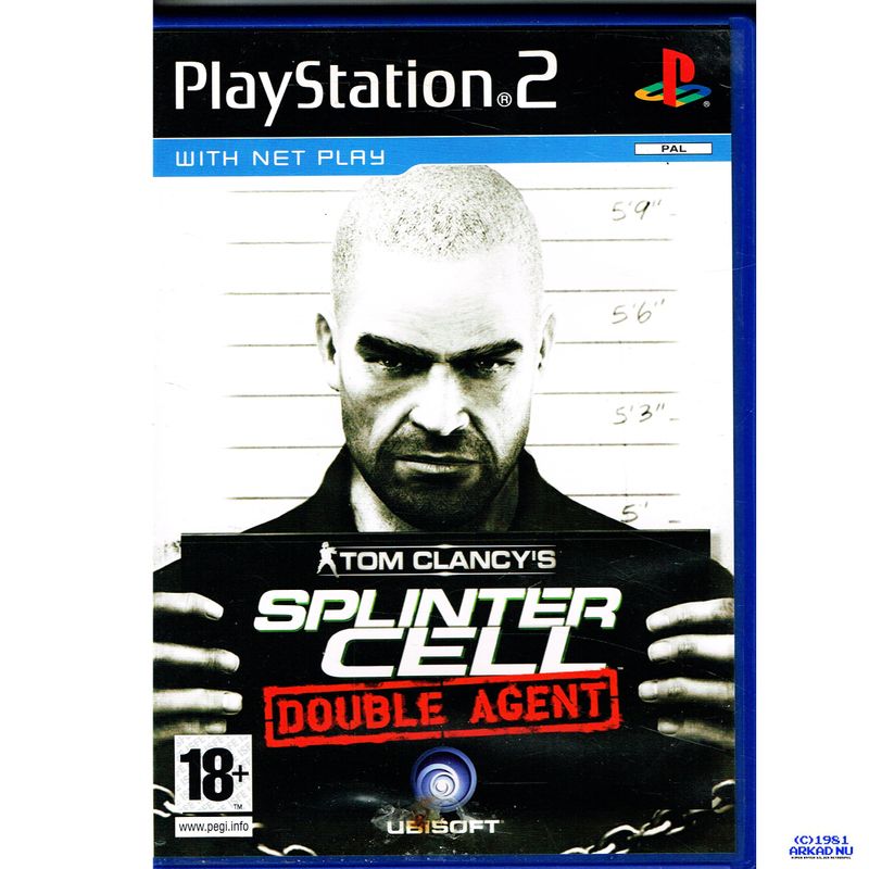 TOM CLANCYS SPLINTER CELL DOUBLE AGENT PS2