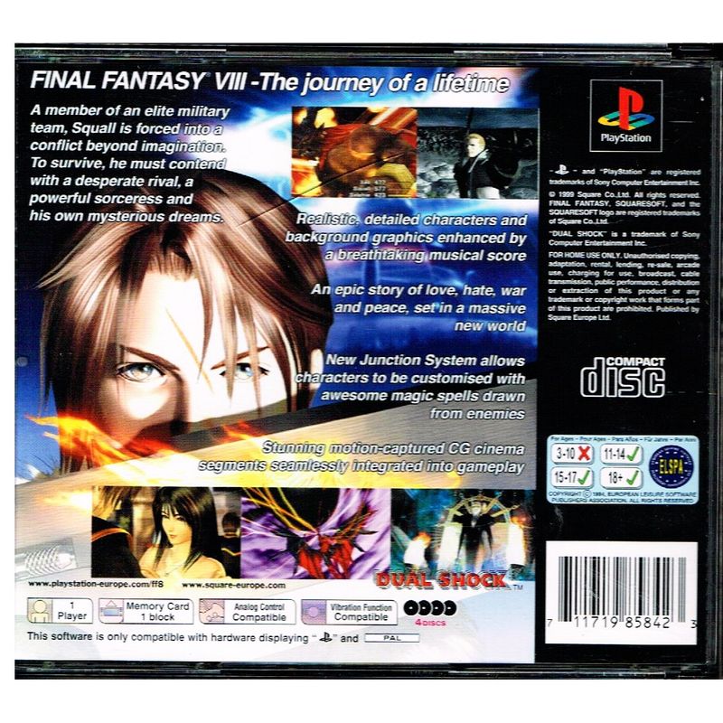 FINAL FANTASY VIII PS1