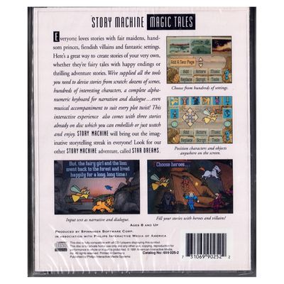 STORY MACHINE MAGIC TALES CD-I NYTT INPLASTAD