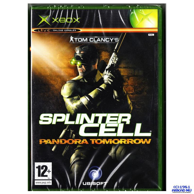 SPLINTER CELL PANDORA TOMORROW XBOX