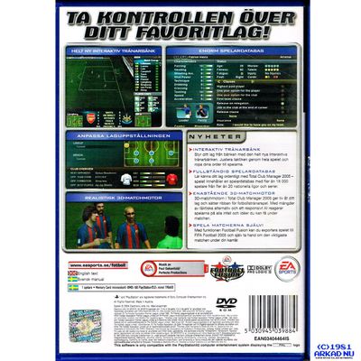 TOTAL CLUB MANAGER 2005 PS2